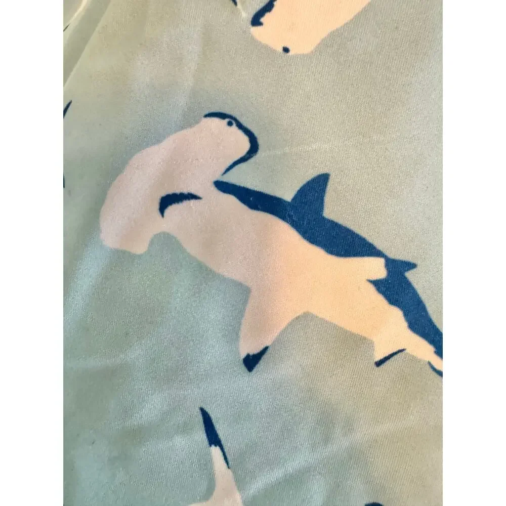 Hanna Andersson Swim Trunks Size‎ 140 / 10 Hammerhead Shark Print Bathing Suit